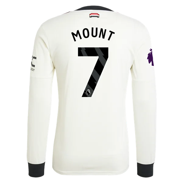 Mason Mount Manchester United 24/25 Long Sleeve Player Third Jersey