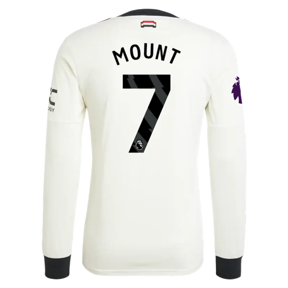 Mason Mount Manchester United 24/25 Long Sleeve Player Third Jersey