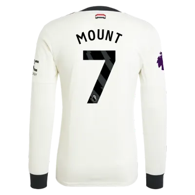 Mason Mount Manchester United 24/25 Long Sleeve Player Third Jersey 01