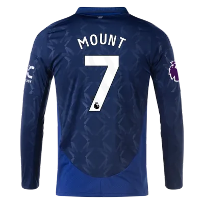 Mason Mount Manchester United 24/25 Long Sleeve Away Jersey 01