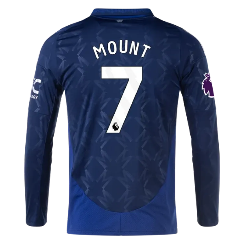 Mason Mount Manchester United 24/25 Long Sleeve Away Jersey