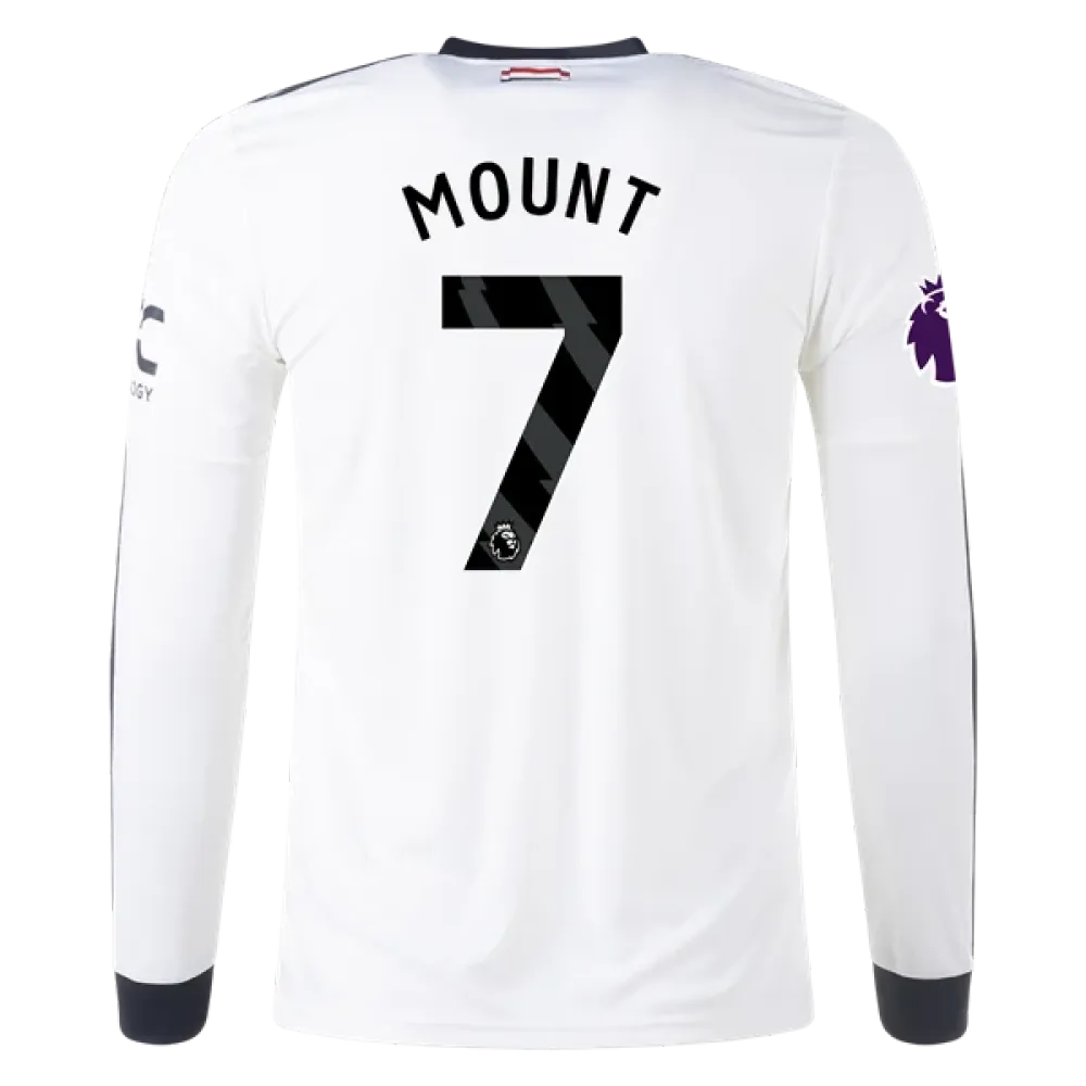 Mason Mount Manchester United 24/25 Long Sleeve Third Jersey