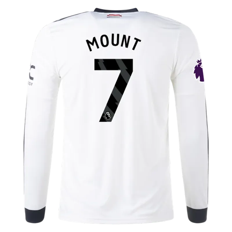 Mason Mount Manchester United 24/25 Long Sleeve Third Jersey