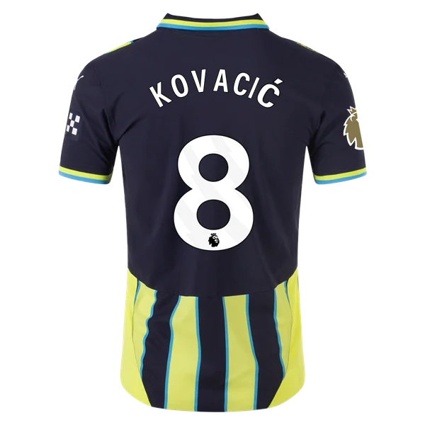 Mateo Kovacic Manchester City 24/25 Player Away Jersey