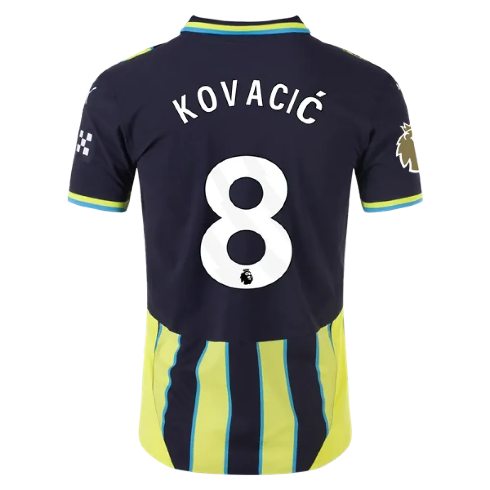 Mateo Kovacic Manchester City 24/25 Player Away Jersey