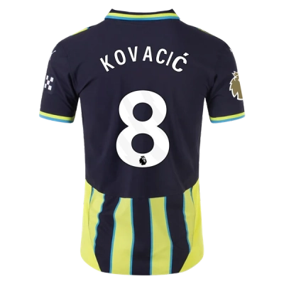 Mateo Kovacic Manchester City 24/25 Player Away Jersey 01
