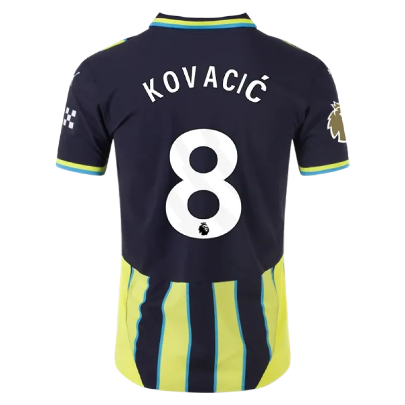 Mateo Kovacic Manchester City 24/25 Player Away Jersey