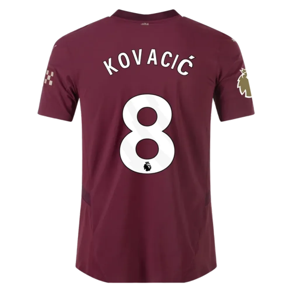 Mateo Kovacic Manchester City 24/25 Player Third Jersey