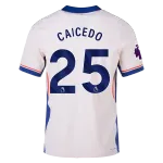 Moisés Caicedo Chelsea 24/25 Player Away Jersey