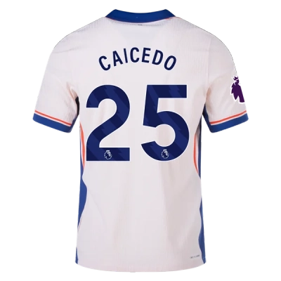 Moisés Caicedo Chelsea 24/25 Player Away Jersey 01