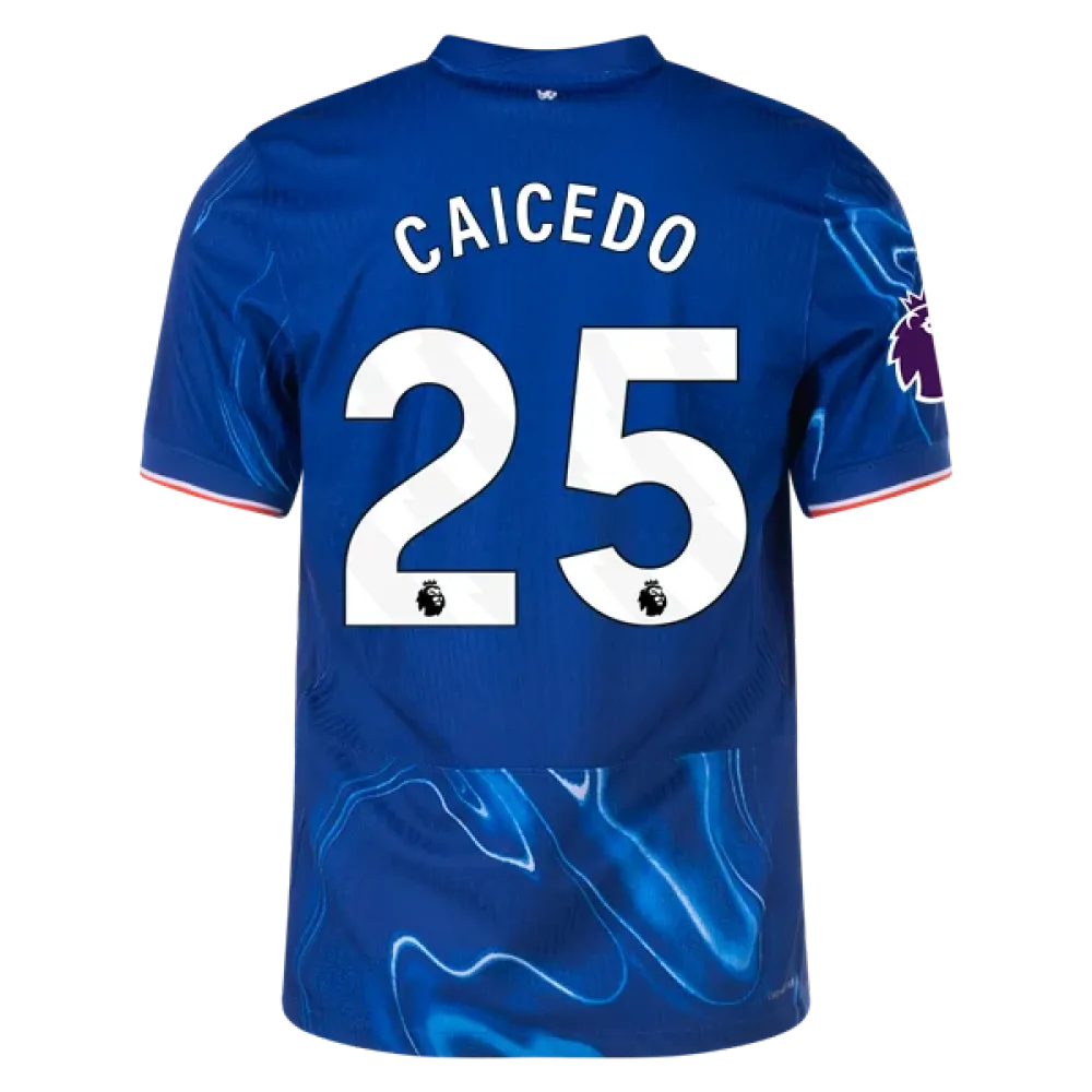 Moisés Caicedo Chelsea 24/25 Player Home Jersey