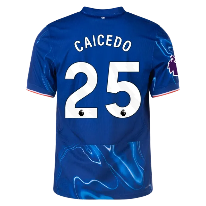 Moisés Caicedo Chelsea 24/25 Player Home Jersey