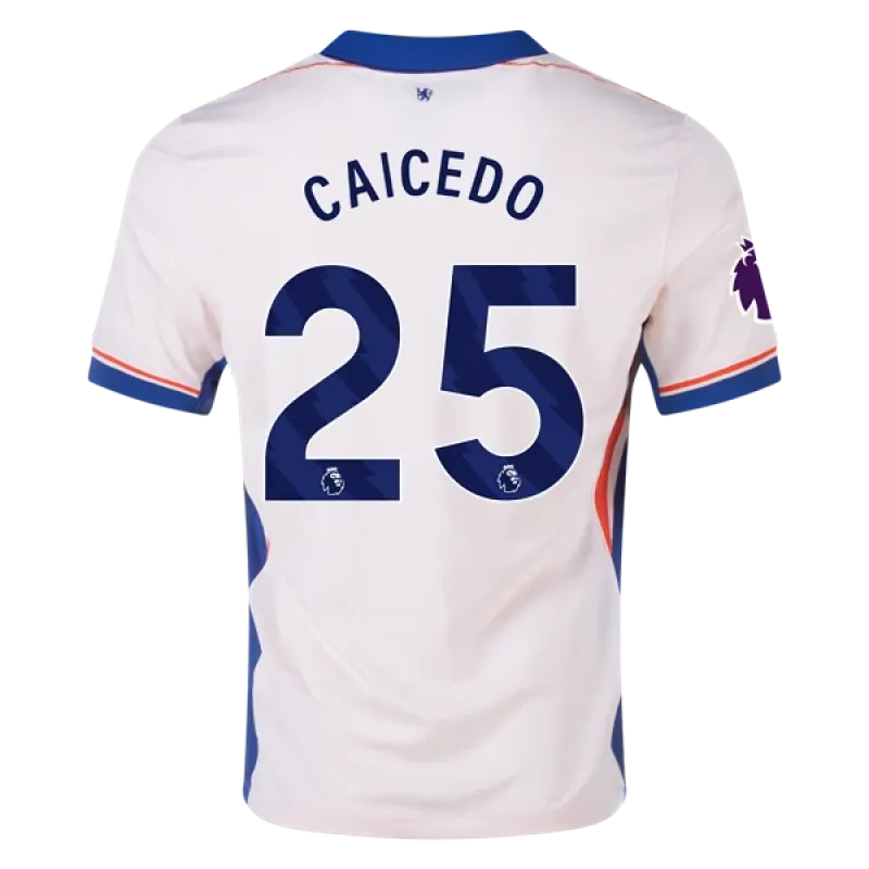 Moisés Caicedo Chelsea 24/25 Away Jersey
