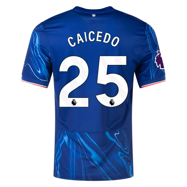 Moisés Caicedo Chelsea 24/25 Home Jersey