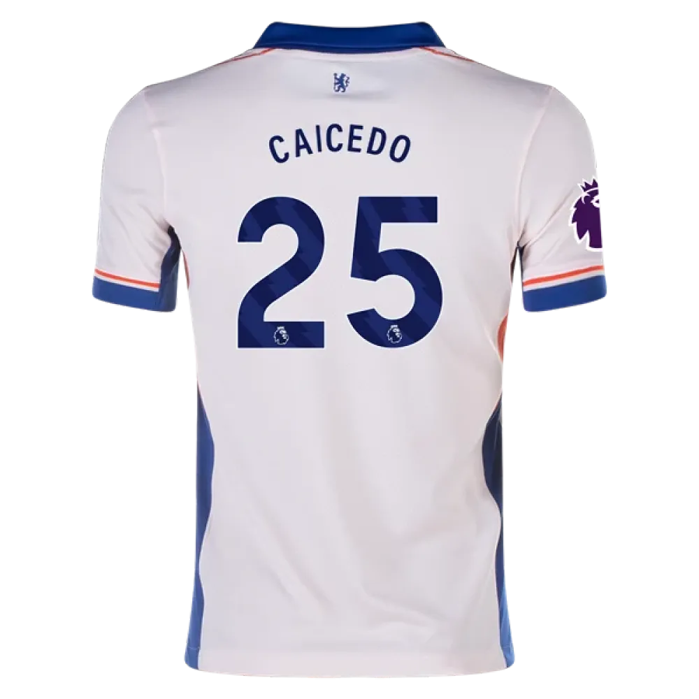 Moisés Caicedo Chelsea 24/25 Youth Away Jersey