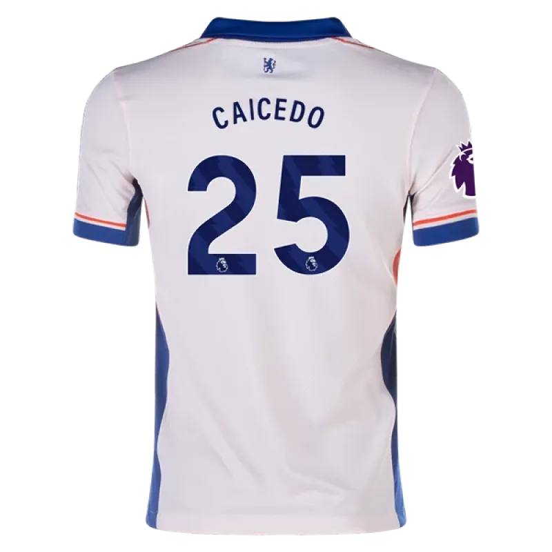 Moisés Caicedo Chelsea 24/25 Youth Away Jersey