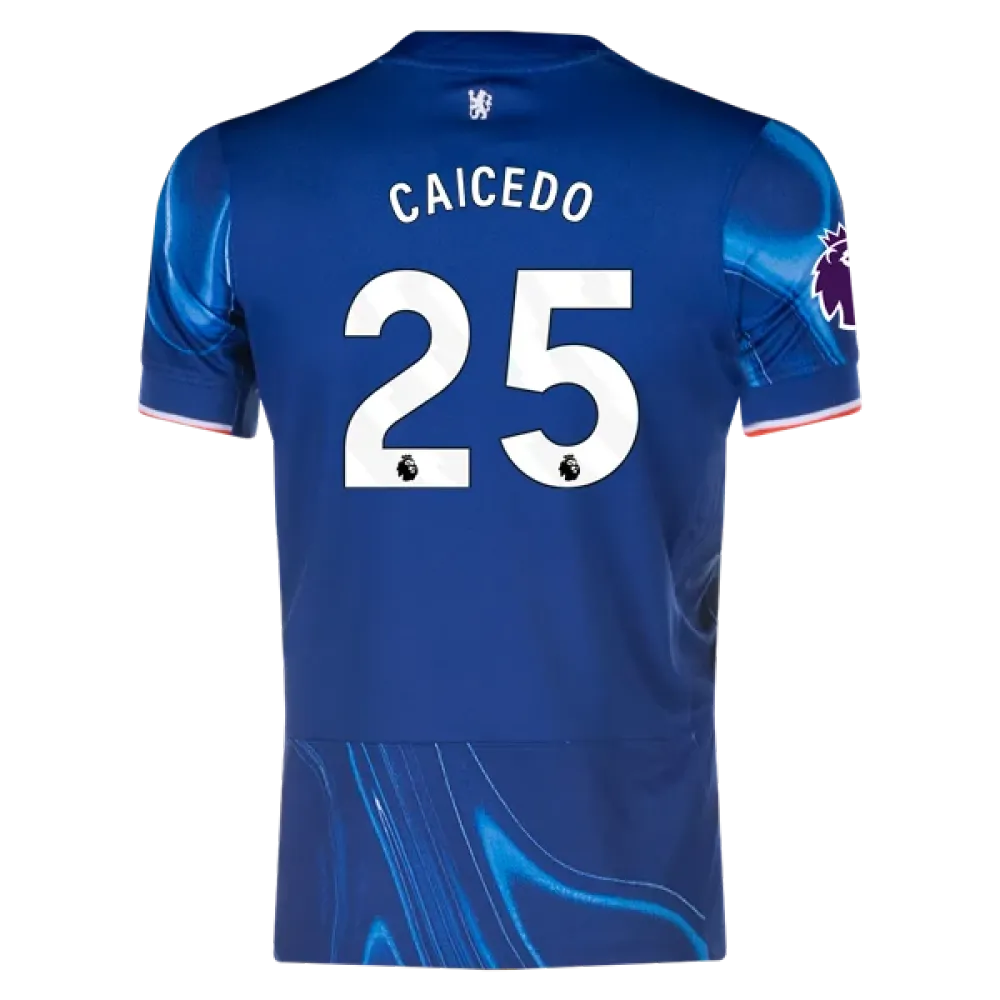 Moisés Caicedo Chelsea 24/25 Youth Home Jersey