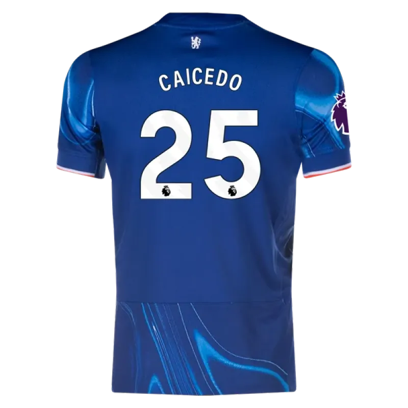 Moisés Caicedo Chelsea 24/25 Youth Home Jersey