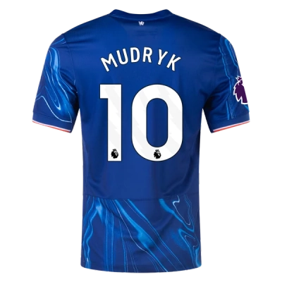 Mykhailo Mudryk Chelsea 24/25 Home Jersey 01
