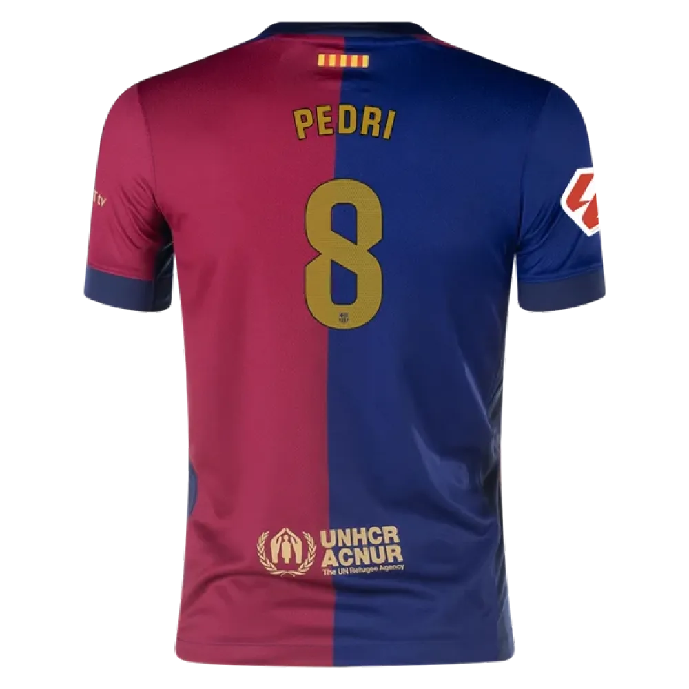Pedri Barcelona 24/25 Youth Home Jersey