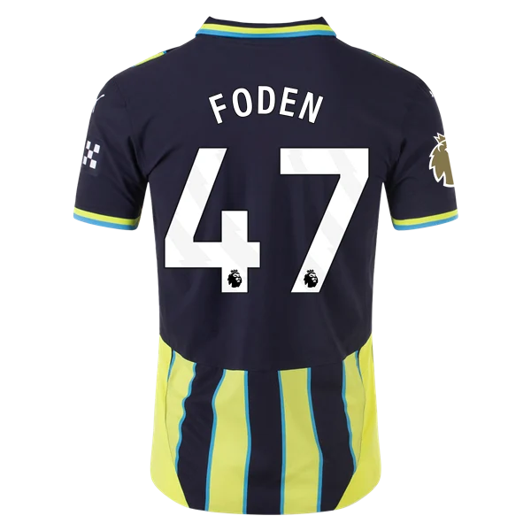 Phil Foden Manchester City 24/25 Player Away Jersey