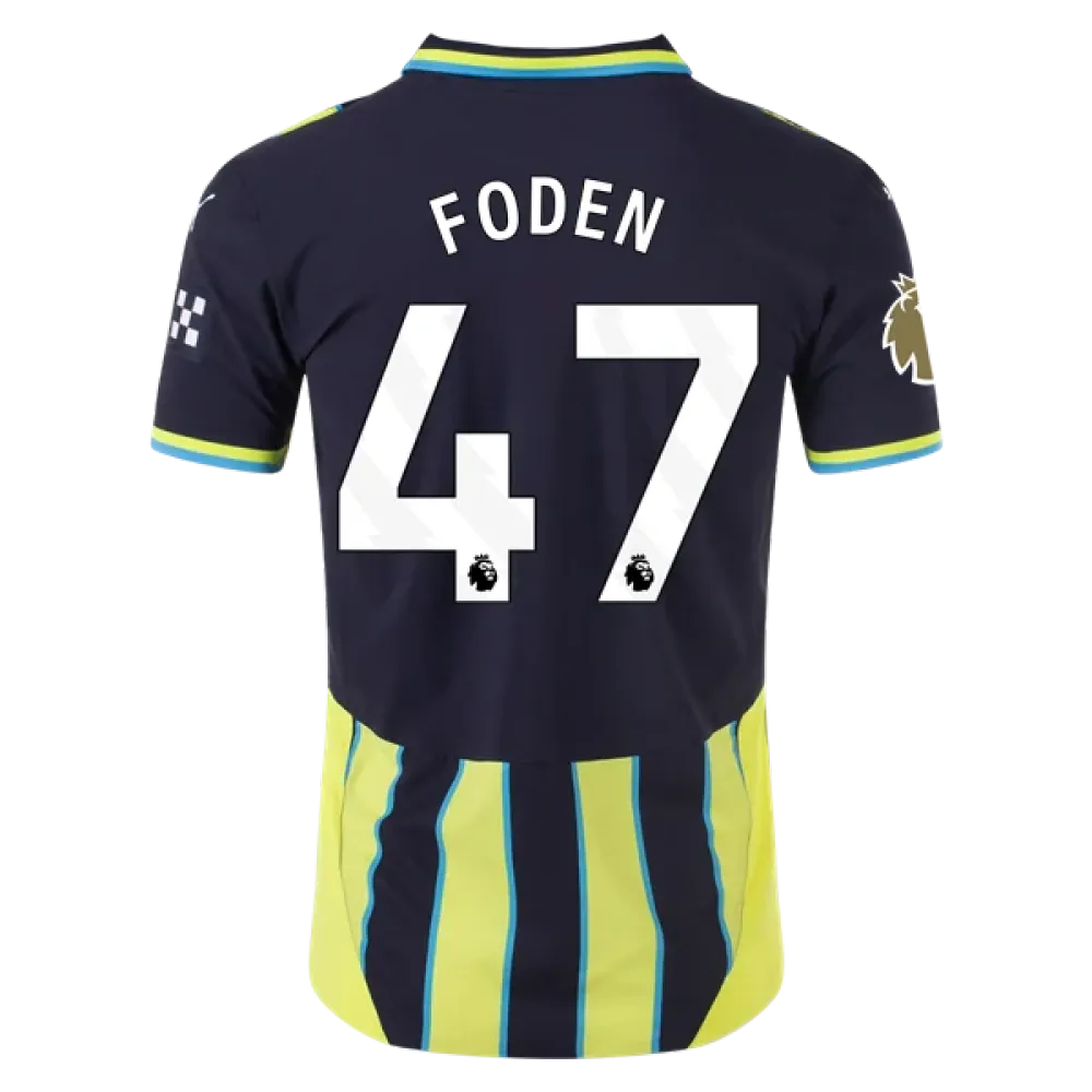 Phil Foden Manchester City 24/25 Player Away Jersey