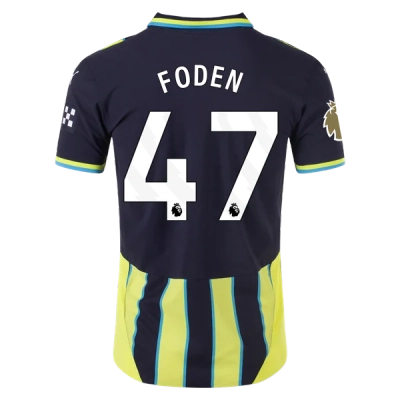 Phil Foden Manchester City 24/25 Player Away Jersey 01