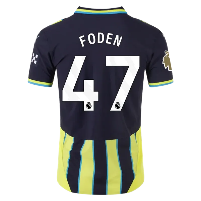 Phil Foden Manchester City 24/25 Player Away Jersey