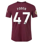 Phil Foden Manchester City 24/25 Player Third Jersey