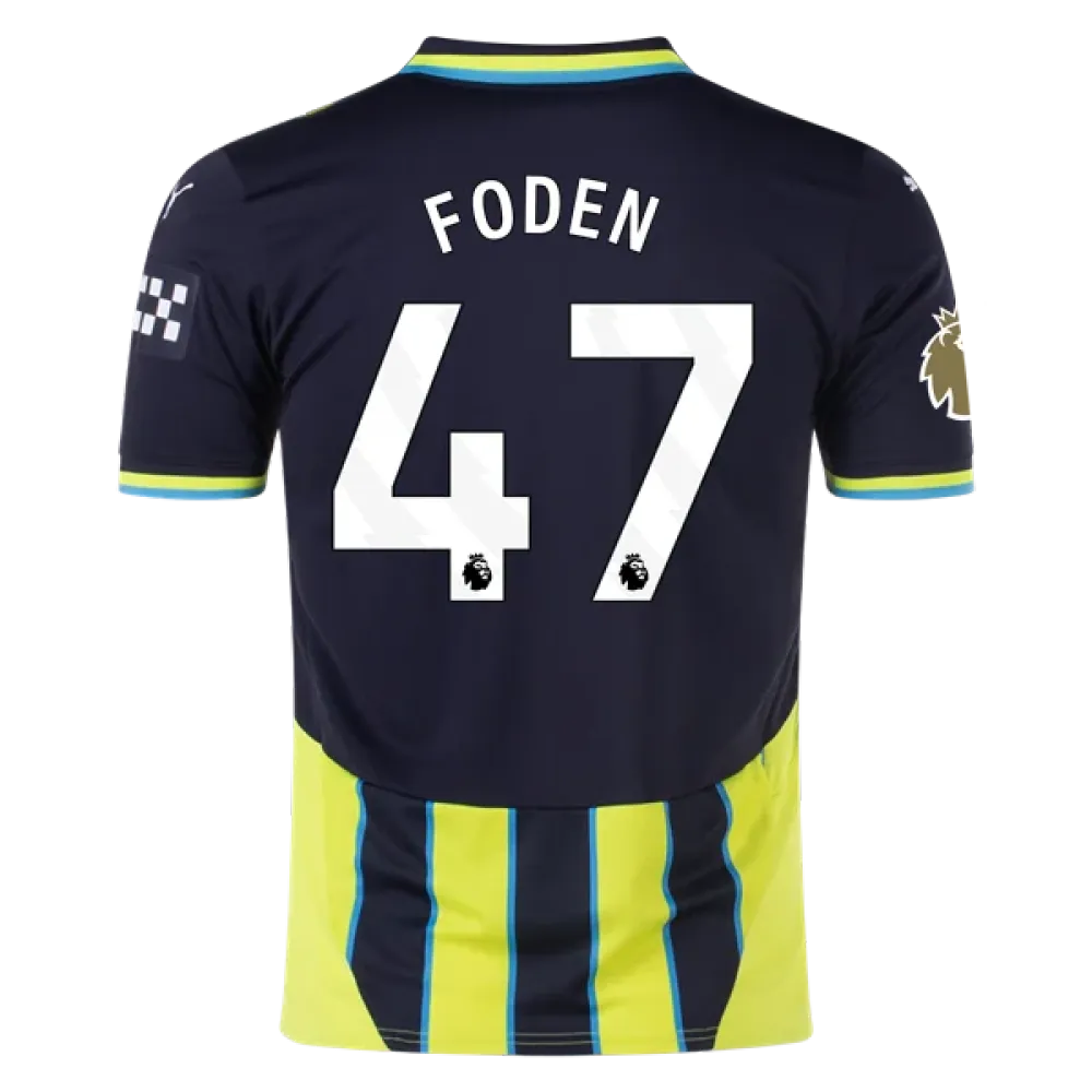 Phil Foden Manchester City 24/25 Replica Away Jersey