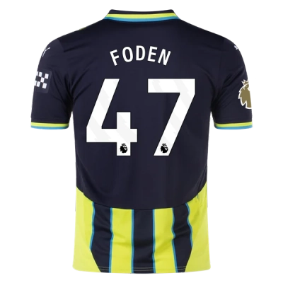 Phil Foden Manchester City 24/25 Replica Away Jersey 01