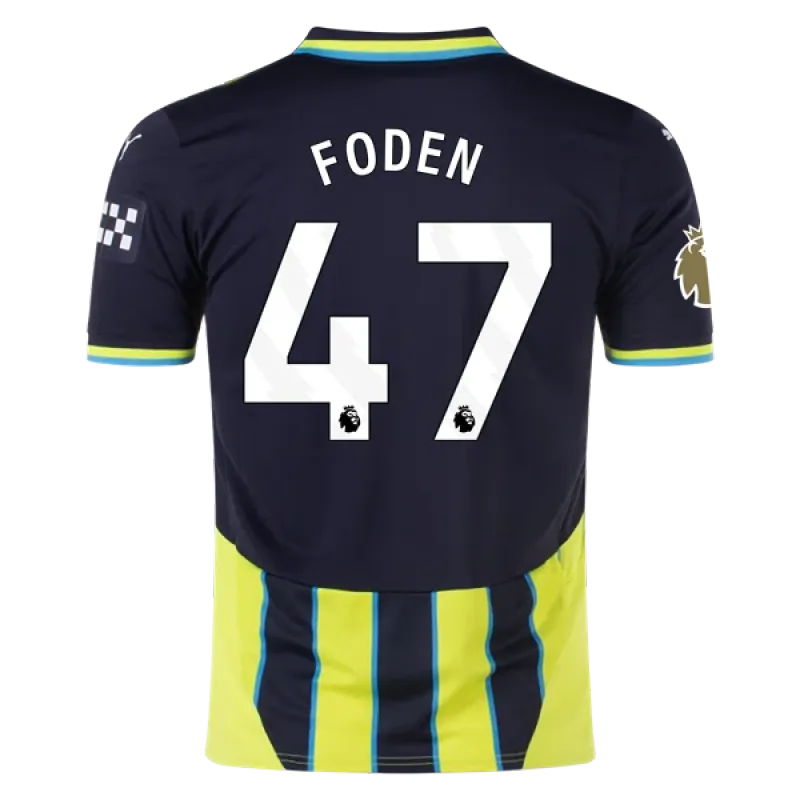 Phil Foden Manchester City 24/25 Replica Away Jersey