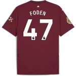 Phil Foden Manchester City 24/25 Replica Third Jersey