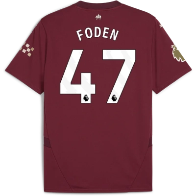 Phil Foden Manchester City 24/25 Replica Third Jersey 01