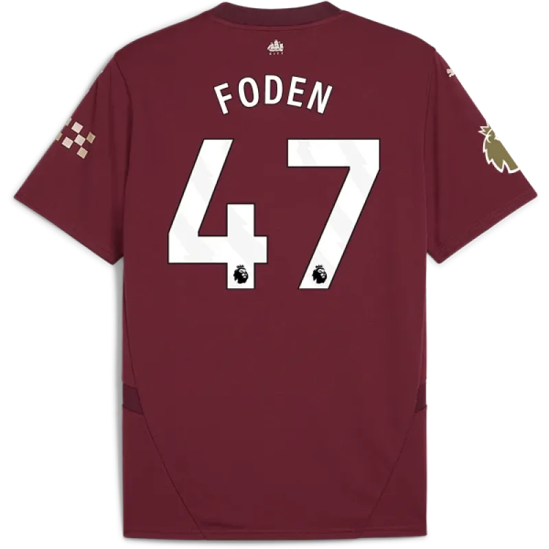 Phil Foden Manchester City 24/25 Replica Third Jersey