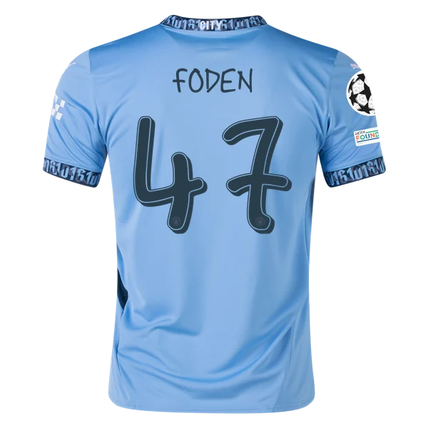Phil Foden Manchester City UCL 24/25 Replica Home Jersey