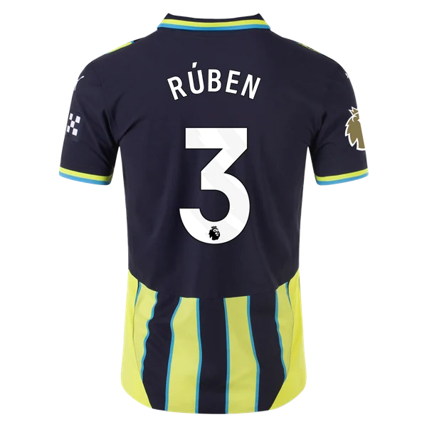Rúben Dias Manchester City 24/25 Player Away Jersey