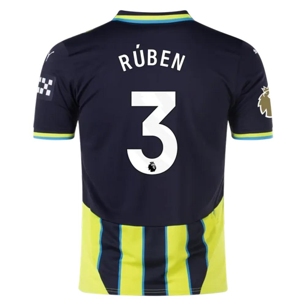Rúben Dias Manchester City 24/25 Replica Away Jersey