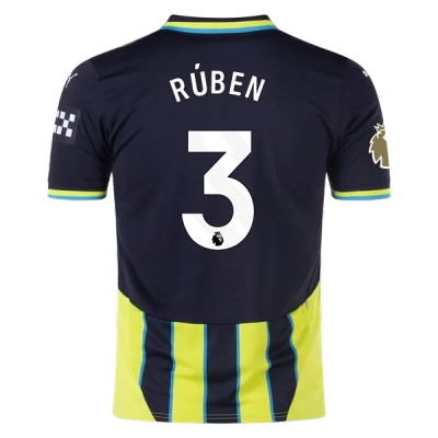 Rúben Dias Manchester City 24/25 Replica Away Jersey 01