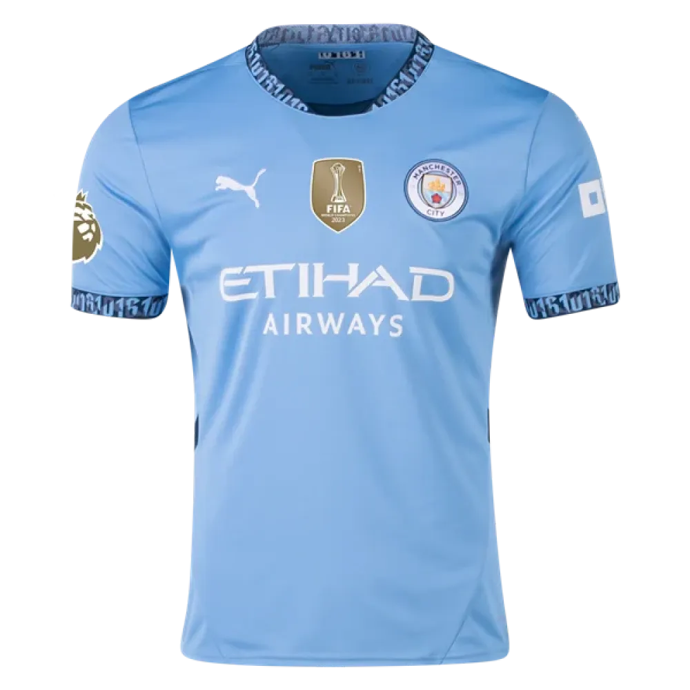 Rúben Dias Manchester City 24/25 Replica Home Jersey