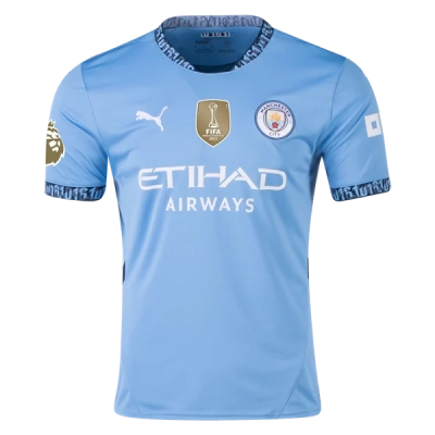 Rúben Dias Manchester City 24/25 Replica Home Jersey 02