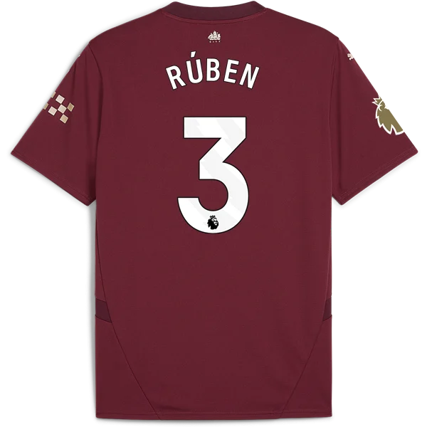 Rúben Dias Manchester City 24/25 Replica Third Jersey