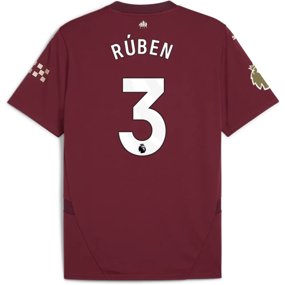 Rúben Dias Manchester City 24/25 Replica Third Jersey