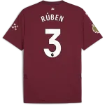 Rúben Dias Manchester City 24/25 Replica Third Jersey