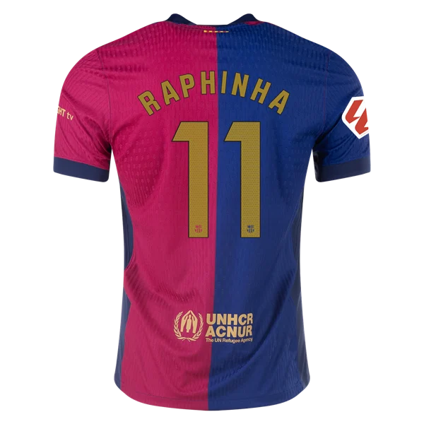 Raphinha Barcelona 24/25 Player Home Jersey