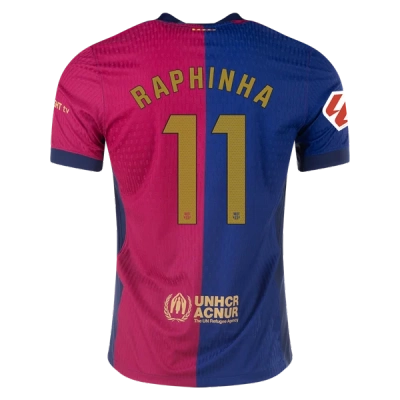Raphinha Barcelona 24/25 Player Home Jersey 01