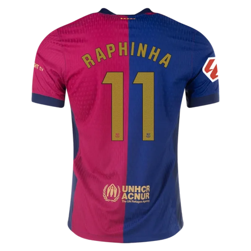 Raphinha Barcelona 24/25 Player Home Jersey