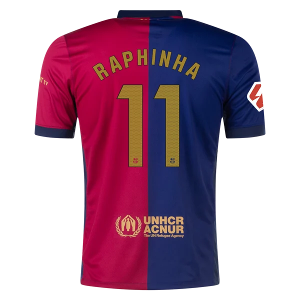 Raphinha Barcelona 24/25 Home Jersey