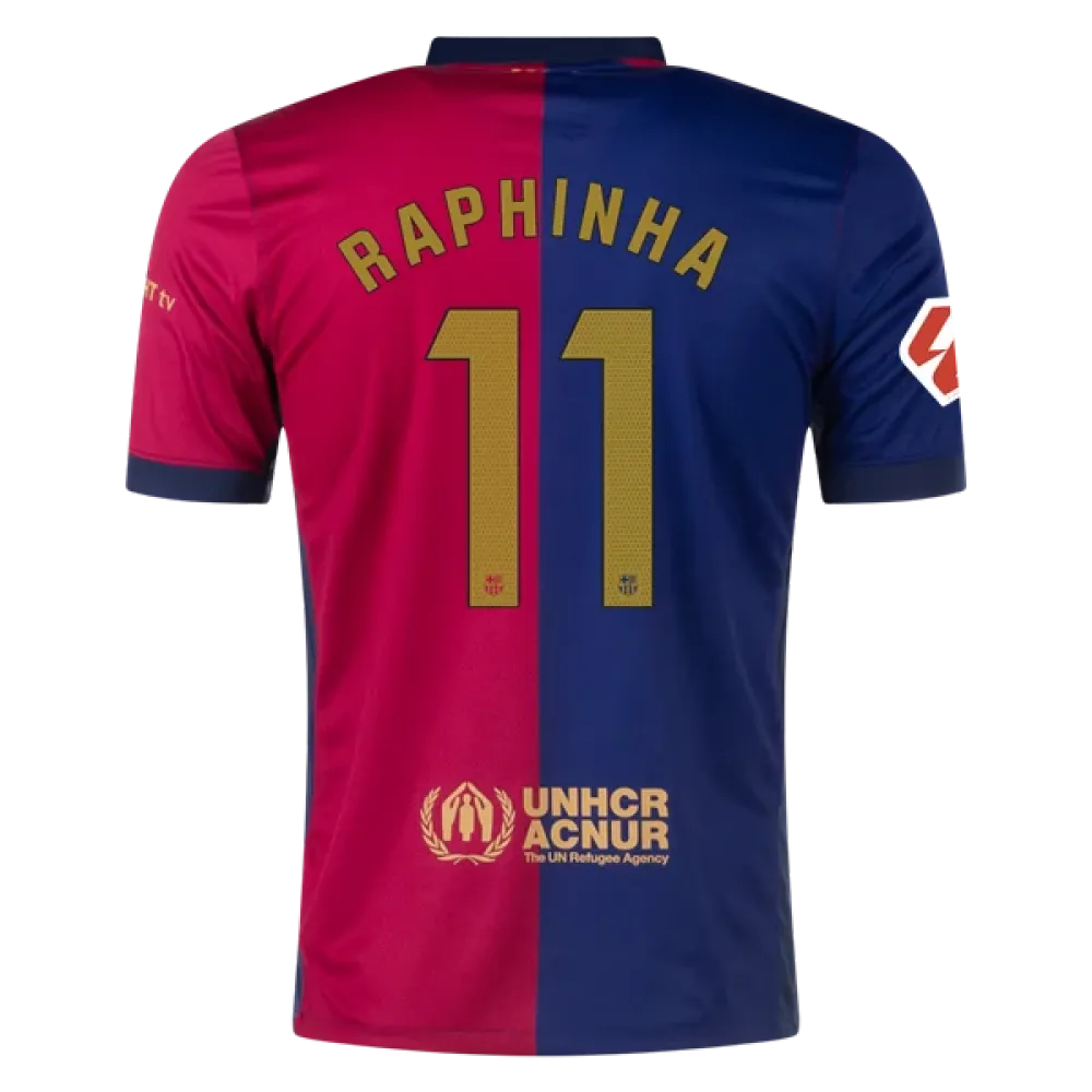 Raphinha Barcelona 24/25 Home Jersey