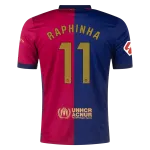 Raphinha Barcelona 24/25 Home Jersey